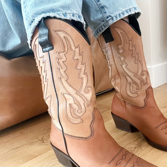 MUTMA x Free People Colorado Spring Boots Size women’s 8/8.5 - Picture 2 of 6